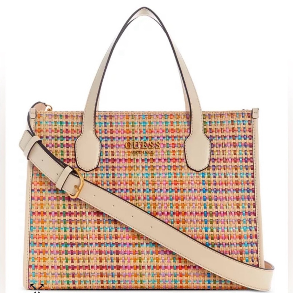 GUESS Multicolor Woven Women's Bag
